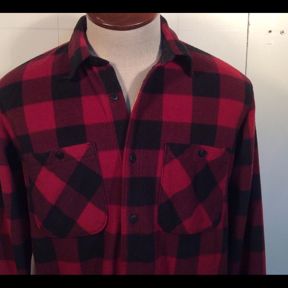 Wrangler Buffalo Plaid Men’s shirt size Medium - Picture 2 of 7